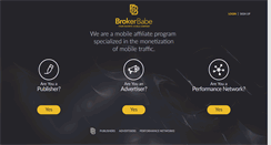 Desktop Screenshot of brokerbabe.com